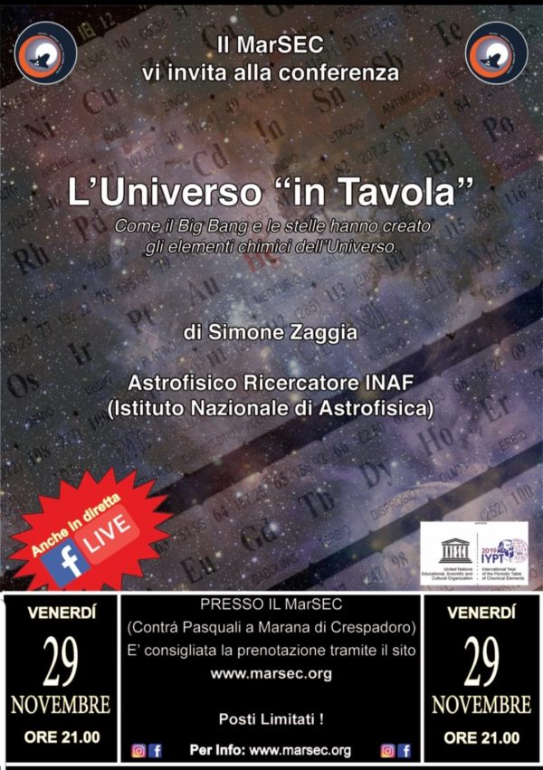 L'Universo in Tavola - Simone Zaggia